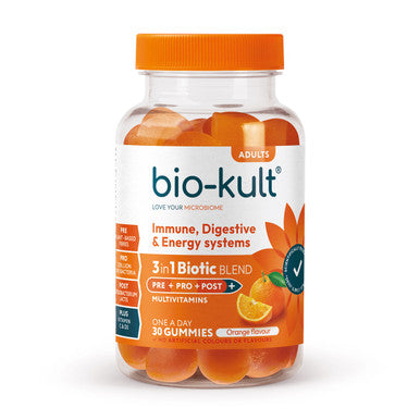 Bio-Kult 3in1 Biotic Blend Probiotic for Adults Orange 30 Gummies