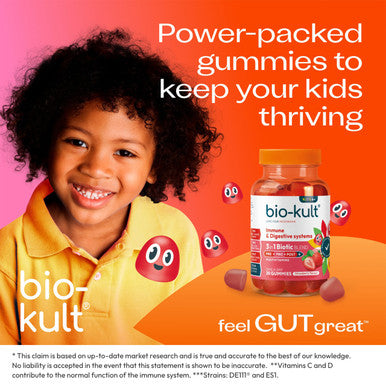 Bio-Kult 3in1 Biotic Blend Probiotic for Kids 30 Gummies