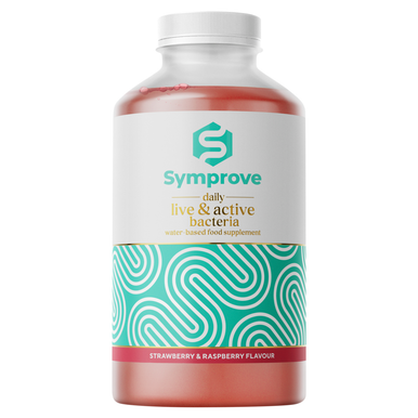 Symprove Strawberry & Raspberry Flavour Water-Based Food Supplement 500ml