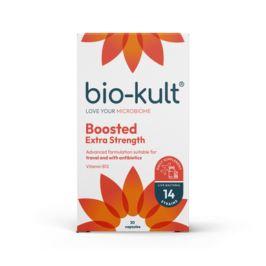 Bio-Kult Boosted Extra Strength Biotics Gut Supplement 30 Capsules